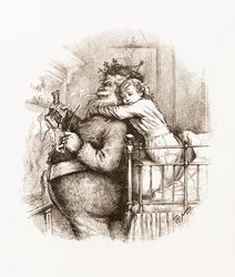 Attrapé ! (Illustration avec le Père Noël)