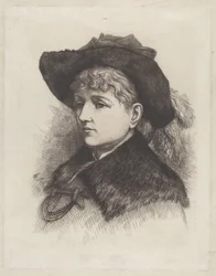 Portrait de la femme de l
