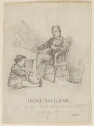 Étude pour Cartoon, « Le fauteuil de l
