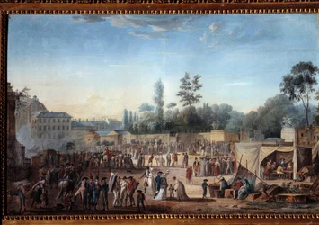 Vue des Tuileries Place de la Révolution