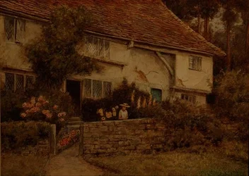 Un jardin de cottage