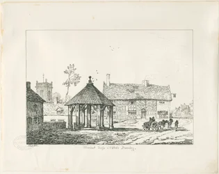 Abbots Bromley - Marché Tudor et maison