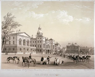 Horse Guards, Westminster, Londres, 1851