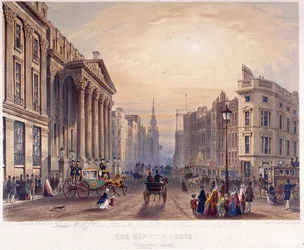 Extérieur de Mansion House, Londres