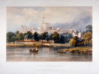 Château de Windsor, Berkshire, 1851