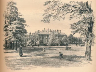 Façade sud du palais de Kensington, 1902