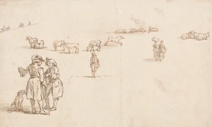 Figures, chevaux et vaches