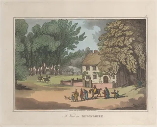 Vue dans le Devonshire, d