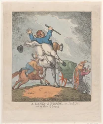 Tempête terrestre, ou Jack Tars hors de leur élément, 1790-1815