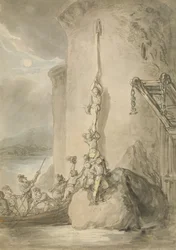 Une escapade militaire, vers 1794