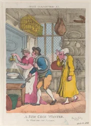 On cherche un nouveau coq, ou du travail pour le plombier, 20 avril 1810.