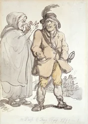 Un garçon Peep O Day, 1799