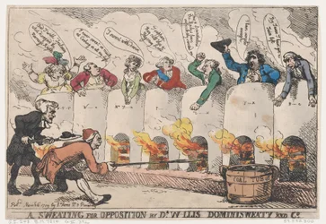 A Sweating for Opposition by Dr. W-llis Dominisweaty and Co., 6 mars 1789