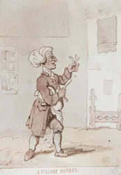 Un barbier de village