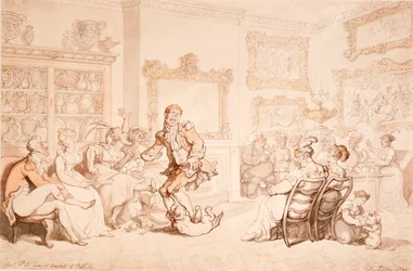 Une réception chez la duchesse douairière de Portland, 1703
