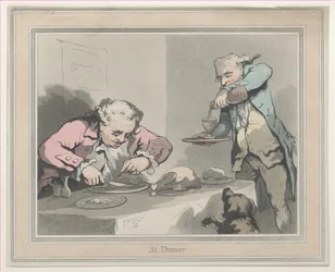 Au dîner, 1790
