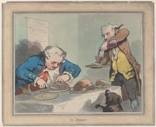Au dîner, 5 novembre 1792