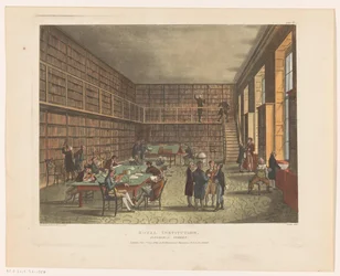 Bibliothèque de la Royal Institution, rue Albemarle