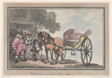 Garçon apportant une voiture de citoyen, 1er août 1787