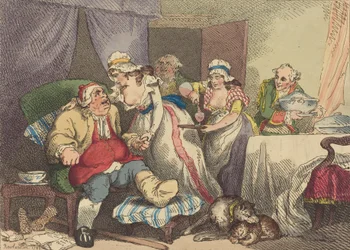 Confort dans la goutte, 1785