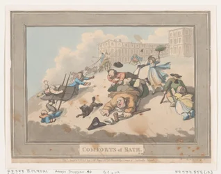 Les conforts de Bath, Planche 12, 6 janvier 1798