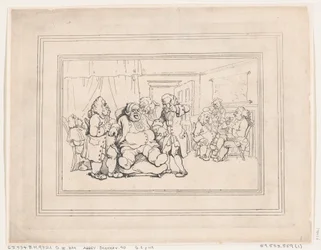 Les conforts de Bath, Planche 1, 6 janvier 1798