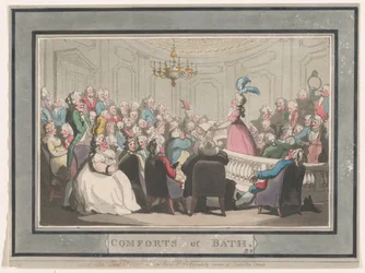 Les conforts de Bath, Planche 2, 6 janvier 1798