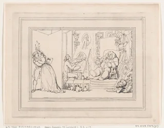 Les Conforts de Bath, Planche 6, 6 janvier 1798