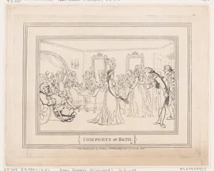 Les conforts de Bath, Planche 8, 6 janvier 1798