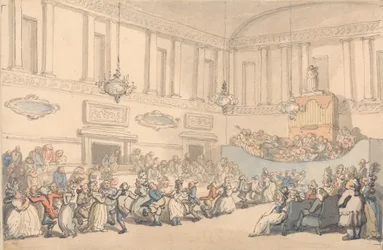 Les plaisirs du bain : le bal