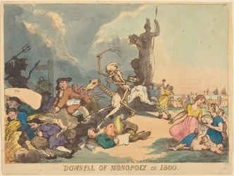 La chute de Monopoly en 1800