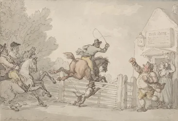 Évitant le péage, vers 1805-10