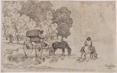 Chaise à quatre roues, 10 avril 1785