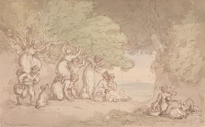 Cueillette de fruits et de noix