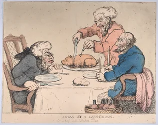 Juifs à un déjeuner, 1794