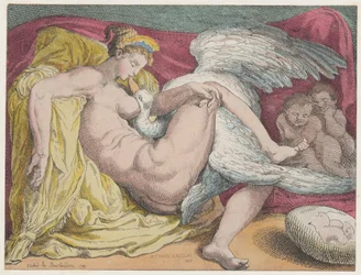 Léda et le cygne, 1799