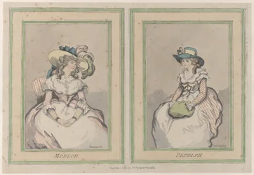 À la mode et prude, 1er décembre 1791