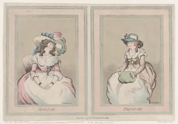 À la mode et prude, 1er décembre 1791