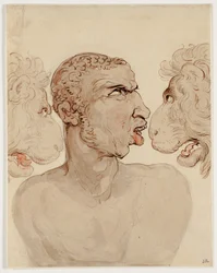 Étude physiognomique de la tête d