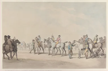 Préparation pour la course
