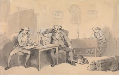Rowlandson et Wigstead en tournée