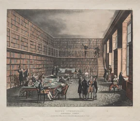 Institution Royale, rue Albemarle, 1809