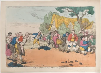 Sports ruraux ou jeu de quilles, 30 octobre 1811