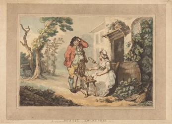 Cour rustique