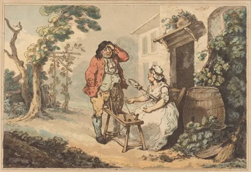 Cour rustique, 1785