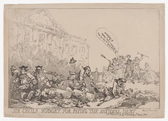 Le Budget de Sir Cecil pour payer la dette nationale, 30 mars 1784