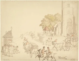 Côté sud du pont de Putney