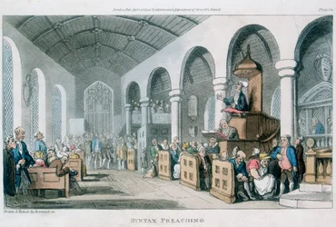 Syntax prêchant, 1813