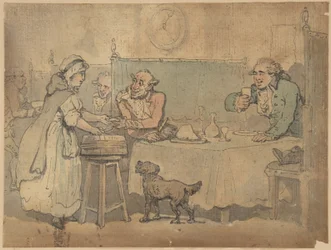 Scène de taverne