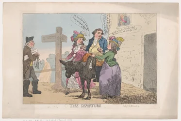 Le départ, 29 avril 1784